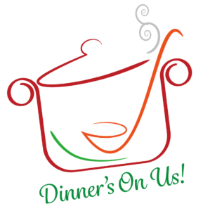 Dinner's On Us! logo