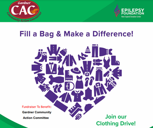CAC/Epilepsy Foundation Clothing Drive graphic